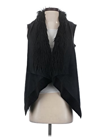 MICHAEL Michael Kors Faux Fur Vest (view 1)