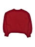 Wonder Nation 100% Polyester Solid Red Pullover Sweater Size 4 - photo 2