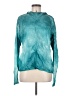 Adidas 100% Polyester Tie-dye Teal Pullover Sweater Size M - photo 1