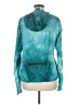 Adidas 100% Polyester Tie-dye Teal Pullover Sweater Size M - photo 2