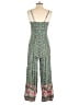 FARM Rio 100% Viscose Print Green Jumpsuit Size XS - photo 2