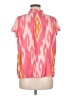 Figue 100% Rayon Pink Short Sleeve Blouse Size M - photo 2