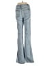 7 For All Mankind 100% Cotton Solid Blue Jeans Size 25 waist - photo 2