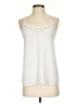 Naked Zebra 100% Polyester White Sleeveless Blouse Size S - photo 1