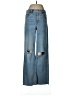 Express Hearts Blue Jeans Size 8R - photo 1
