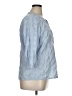 Basic Editions 100% Cotton Blue 3/4 Sleeve Blouse Size XL - photo 4