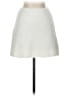Meshki Solid White Black Casual Skirt Size XS - photo 1