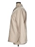 Breckenridge 100% Polyester Tan Ivory Long Sleeve Blouse Size XL - photo 5