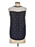 41Hawthorn Polka Dots Blue Sleeveless Blouse Size XS - photo 2