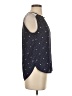 41Hawthorn Polka Dots Blue Sleeveless Blouse Size XS - photo 4