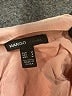 Mango 100% Viscose Solid Pink Romper Size M - photo 4