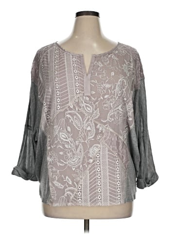 Tiny 3/4 Sleeve Blouse (view 1)