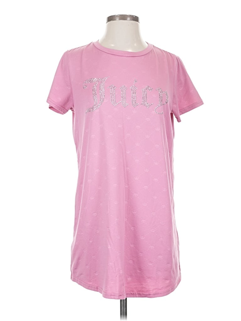 Pre-owned Juicy Couture Short Sleeve T-shirt In Pink