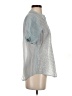 Vince Camuto Silver Short Sleeve Blouse Size XS - photo 4