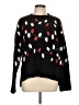 Grace + Karma Polka Dots Black Pullover Sweater Size L - photo 1