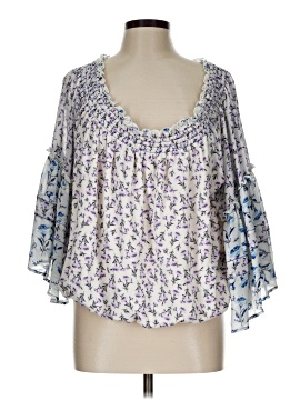 Free People 3/4 Sleeve Blouse