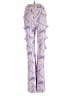 Unbranded Graphic Purple Dress Pants Size 24 waist (estimated) - photo 2