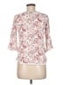 Papermoon 100% Rayon White 3/4 Sleeve Blouse Size M - photo 2