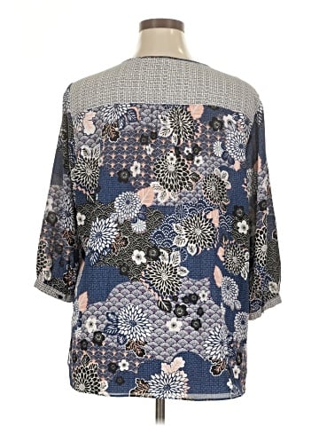 Not Your Daughter's Jeans 3/4 Sleeve Blouse (view 2)