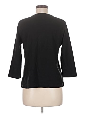 Lizwear by Liz Claiborne 3/4 Sleeve T-Shirt (view 2)