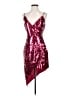 Lulus 100% Polyester Burgundy Cocktail Dress Size S - photo 1