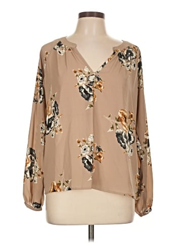 Glam Long Sleeve Blouse (view 1)