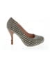 Madison Houndstooth Brown Heels Size 8 - photo 1