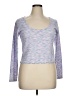 colsie Purple 3/4 Sleeve T-Shirt Size XL - photo 1