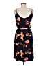Veronica M. Floral Blue Casual Dress Size M - photo 2