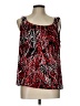 St. John Collection Red Sleeveless Blouse Size L - photo 1