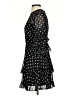 Keepsake 100% Recycled Polyester Polka Dots Black Cocktail Dress Size S - photo 5