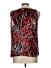 St. John Collection Red Sleeveless Blouse Size L - photo 2