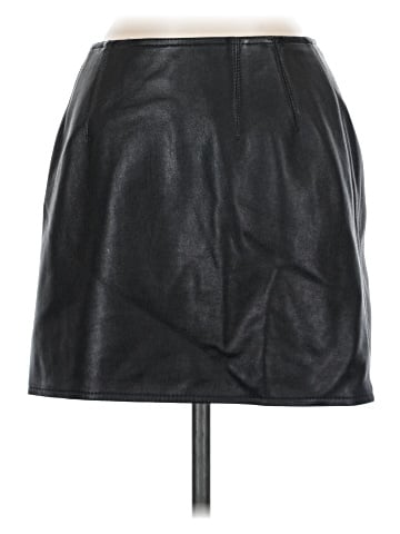 Cynthia Steffe Faux Leather Skirt (view 2)