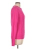 Lands' End 100% Baumwolle Pink Pullover Sweater Size 10 - 12 - photo 4