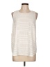 Etcetera Ivory Sleeveless Blouse Size 12 - photo 1