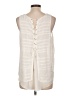 Etcetera Ivory Sleeveless Blouse Size 12 - photo 2