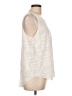Etcetera Ivory Sleeveless Blouse Size 12 - photo 4