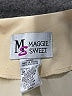 Maggie Sweet 100% Polyester Ivory Raincoat Size S - photo 6