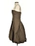 BCBGMAXAZRIA 100% Polyester Argyle Brown Cocktail Dress Size 2 - photo 5
