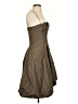 BCBGMAXAZRIA 100% Polyester Argyle Brown Cocktail Dress Size 2 - photo 4