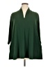 Alfani Green Long Sleeve Top Size 1X - photo 1