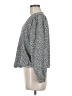 A New Day 100% Polyester Gray Long Sleeve Blouse Size M - photo 5