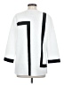 Travelers by Chico's 100% Polyester White Cardigan Size Sm (0) - photo 2