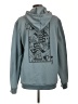 Shein 100% Polyester Teal Pullover Hoodie Size L - photo 2