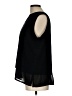 MING WANG Black Sleeveless Blouse Size L - photo 5