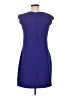 Everly 100% Polyester Solid Blue Casual Dress Size M - photo 2
