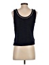 St. John Black Sleeveless Top Size S - photo 2