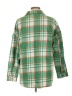 Liam & Co. 100% Polyester Plaid Green Jacket Size L - photo 2