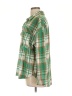 Liam & Co. 100% Polyester Plaid Green Jacket Size L - photo 5