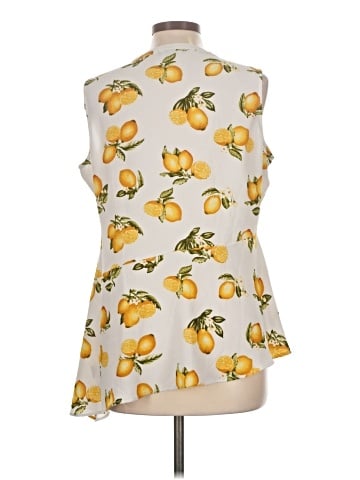 Roz & Ali Sleeveless Blouse (view 2)